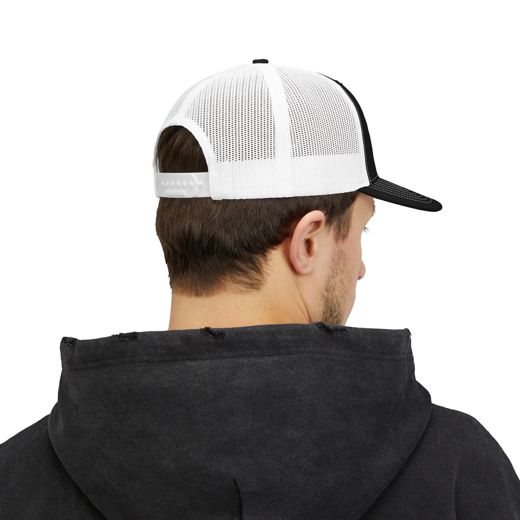 PokeNet Trucker Cap – Retro Gaming Logo Snapback Hat