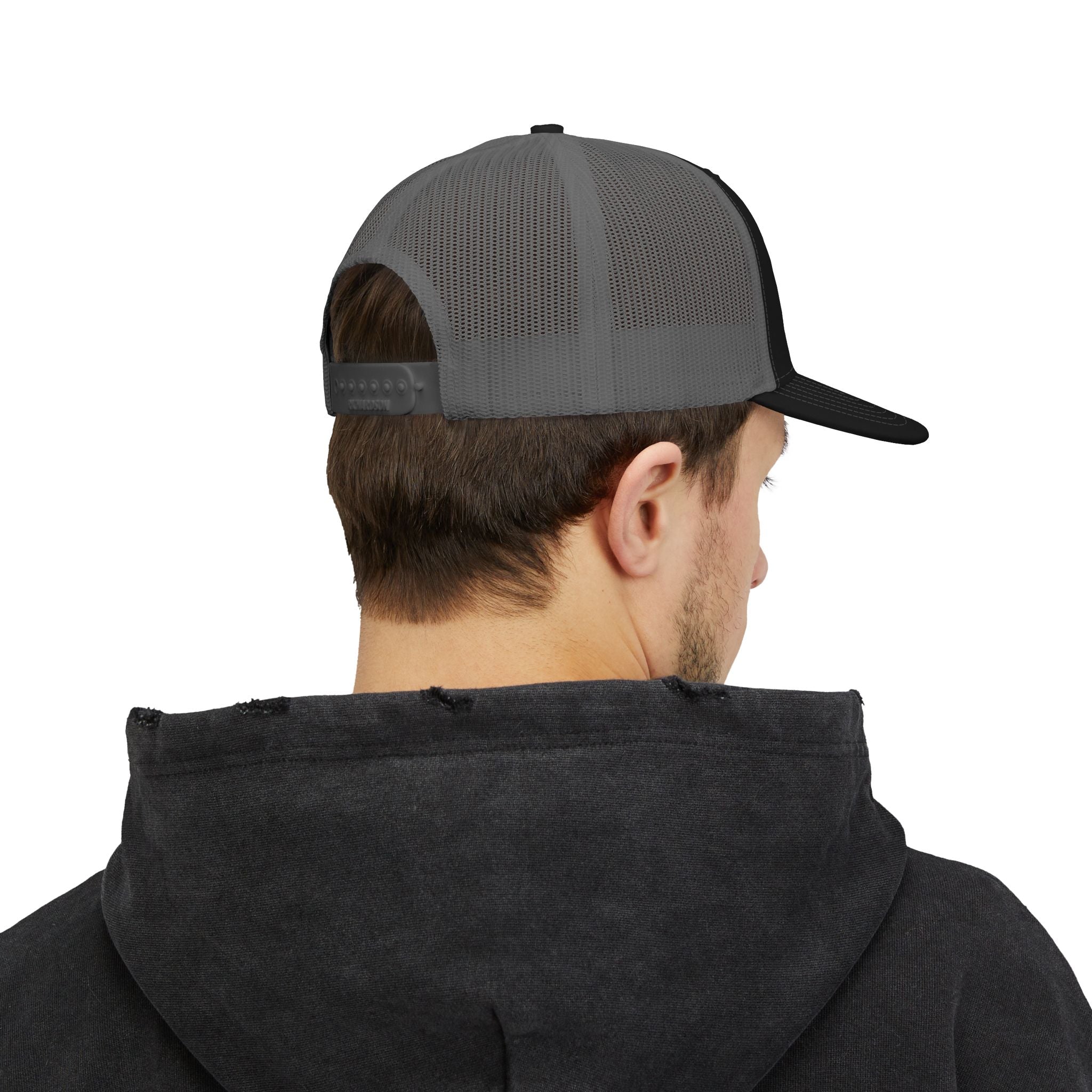 PokeNet Trucker Cap – Retro Gaming Logo Snapback Hat