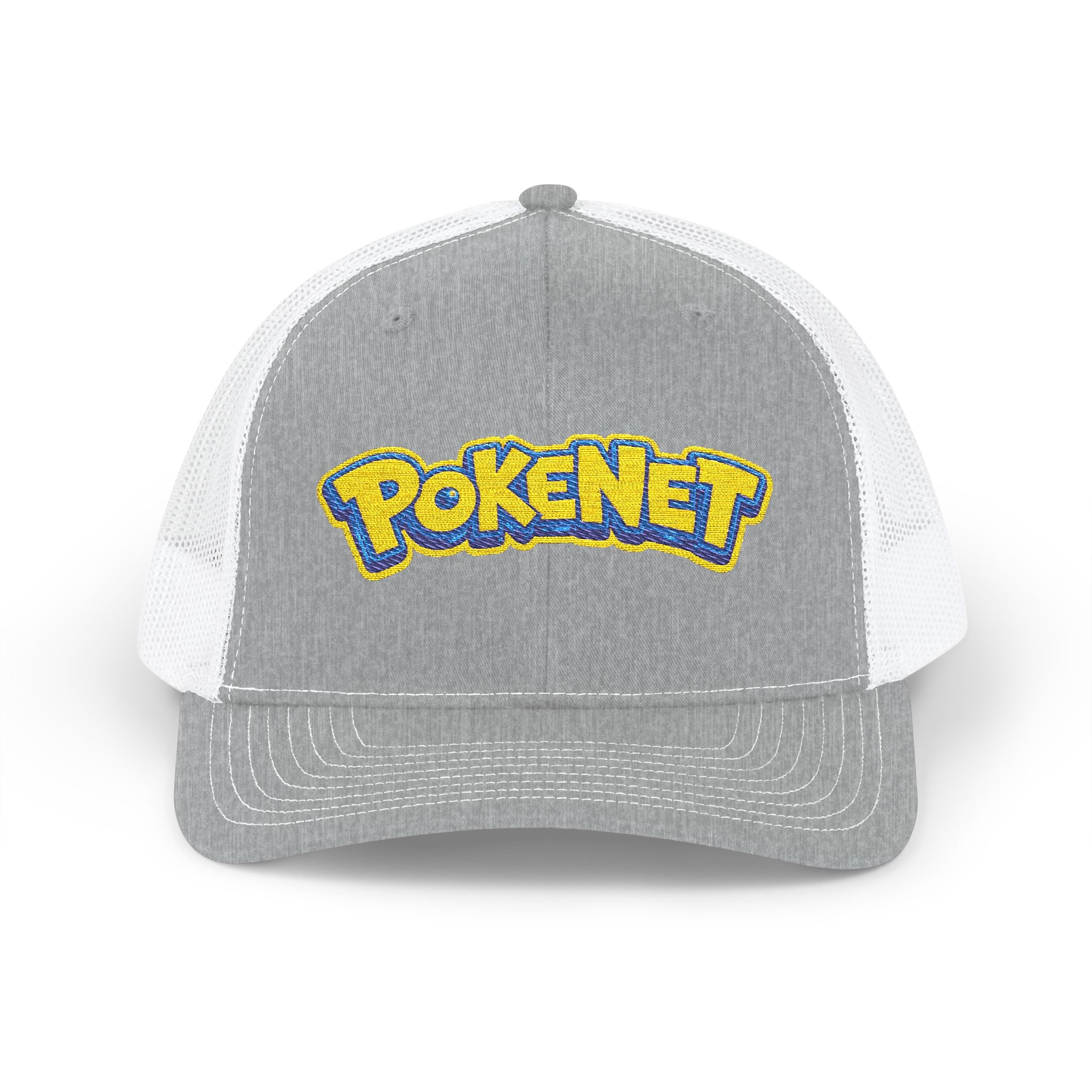 PokeNet Trucker Cap – Retro Gaming Logo Snapback Hat
