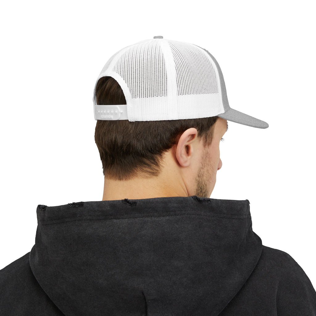 PokeNet Trucker Cap – Retro Gaming Logo Snapback Hat
